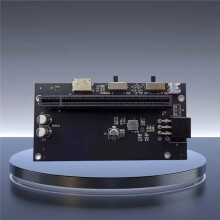 Oculink SFF-8612 to PCIe X4 X16 Slot Adapter Card GPU Power 12V PCIe 4.0 3.0 SFF-8611 4i Cable for Card