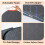 Foldable Ironing Mat for Flat Surfaces with 360 Rotatable Hook, Ideal for Home and Travel Use 1