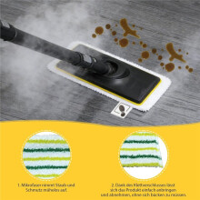 6PCS Universal Floor Cloth Set for SC2 SC3 SC4 SC5 Steam Cleaner Accessories Washable Floor Cloths Covers