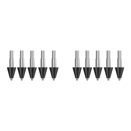 for   Stylus Pen Nib 10Pcs Replaceable High Sensitivity Writing Drawing Tablet Pencil Tip Accessories,Black B 1
