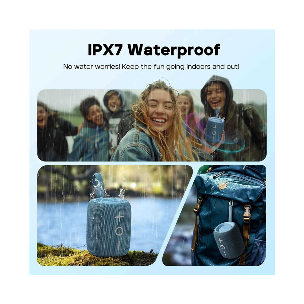Stormbox + Speaker 12W Portable Wireless Waterproof Speaker 360 Surround Sound Outdoor Hiking Travel A 6032483723019
