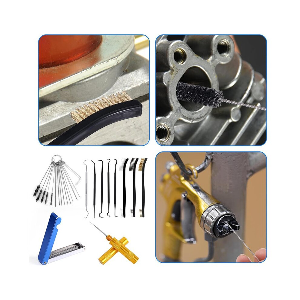 Carburetor Jet Cleaning Tool Kit For Motorcycle, Atv, Lawn Mower & Small Engines 4712888816876