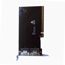 PCIE X16 to 2-Port SFF-8654 8i X8 External Card EGPU Adapter Card with Half-Height Baffle for GPU Dock