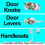 1 Pack Door- Replacement, 8mm  Spindle Hole, 45Turning Angle, 2-3/8'' or 2-3/4'' Backset Door Deadlatch 4