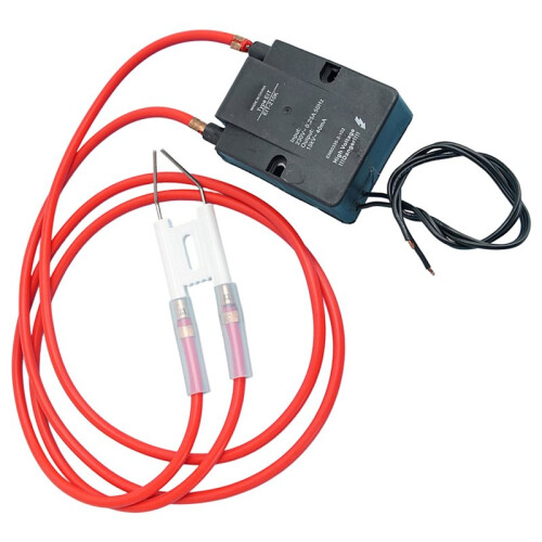 High Pressure Voltage Pulse Igniter, 15KV Ignitor Transformer, Ceramic Needle, 2PCS 100CM Cables