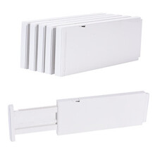 5Pack Drawer Dividers,11-17.5" Adjustable Dresser Drawer Organizers for Clothes, Expandable Drawer Separators