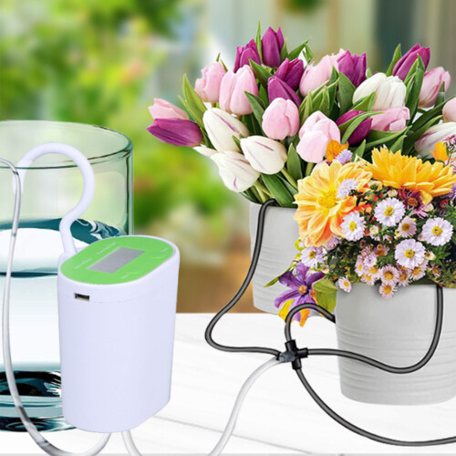 Automatisierte Bewässerungsanlage für Gartenkräuter,-B 2