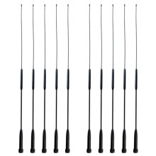 10X RH-901S Antenne VHF UHF 144/430 / 900MHz Antenne Double Bande MAle pour Talkie-Walkie UV-3R Talkie-Walkie Bidirectionnel