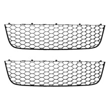 2X Maglia Centrale Paraurti Anteriore Inferiore Griglia un Nido D'Ape per  MK5 GLI Gli 2006-2009
