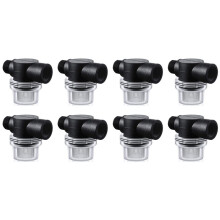 8X Water Pump Strainer Filter, RV Replacement 1/2 Inch Twist- Pipe Strainer Compatible with WFCO or Shurflo Pumps