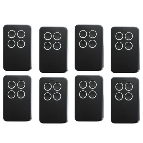 8pcs Universal Multifrequency Garage Remote Gate Remote Control 280-868MHZ for All Fixed Code and Parts of Rolling Code