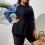 Two PieceLong Sleeve Rashguard Surfing Bathing Suit-Suit 3 4XL 7