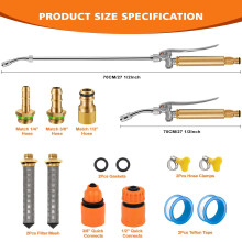 High Pressures Water Guns Garden Spray Nozzle Adjustable
