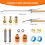 High Pressures Long Water Spray Guns Comfortable Grip Adjustable 3