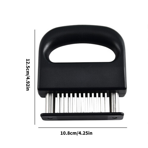 Durable Rustproof Metal 48 Needle Meat Tenderizer Perfect For 2