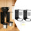 Pack Of 2 Sturdy Iron Funnel Stand With Secure Mounting Iron 2