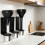 Pack Of 2 Sturdy Iron Funnel Stand With Secure Mounting Iron 6