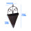 Woven Plastic Hanging Basket Decorative Storage Basket Wall 3