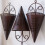 Woven Plastic Hanging Basket Decorative Storage Basket Wall 6