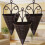 Woven Plastic Hanging Basket Decorative Storage Basket Wall 7