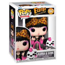Elvira Paní temné POP figurky s Gonkovým příslušenstvím