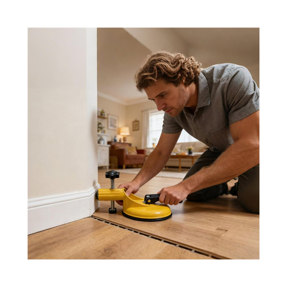 Floor Fixer Tool Heavy Duty Suction Cup Leveling Puller Bar For Laminate Plank Tile Installation Flooring Repair 4712369554525