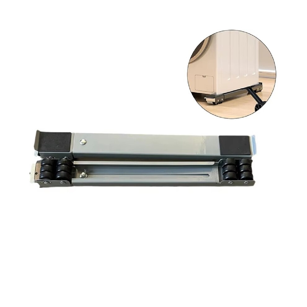 Saudism 2 Xdryers, Refrigerators, Wine Cooler Heavy Duty Appliance Rollers, 300Kg Load Mobile Washing Machine Base B