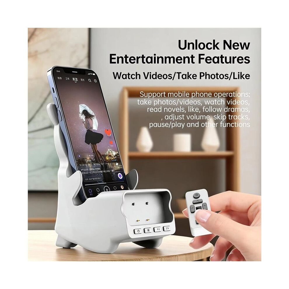 New Wireless Speaker Phone Stand Remote Controller Browsing Video Photo Taking Page Turning 4711787562228