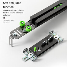 1pc Wardrobe Sliding Door Buffer Damper Sliding Door Track Pulley Sliding Door Wardrobe Anti-Collision Device