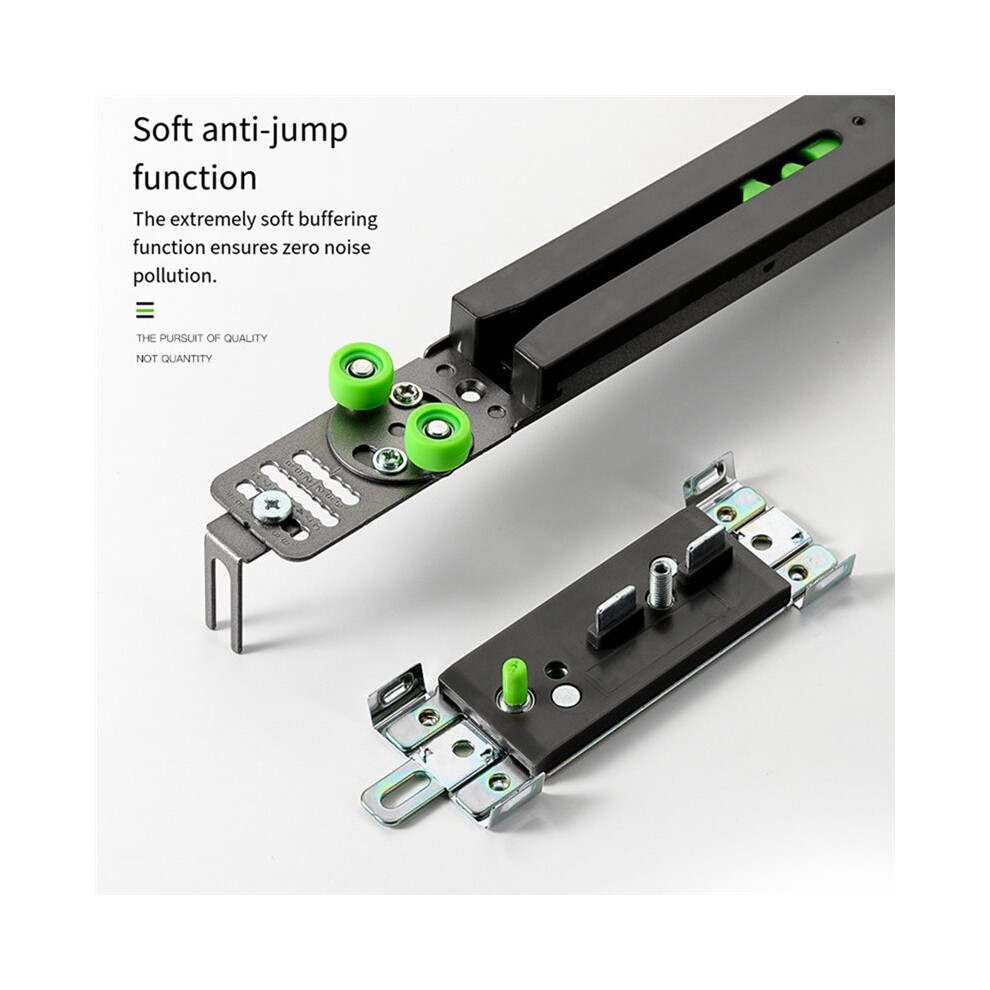 1Pc Wardrobe Sliding Door Buffer Damper Sliding Door Track Pulley Sliding Door Wardrobe Anti-Collision Device 4711151144852