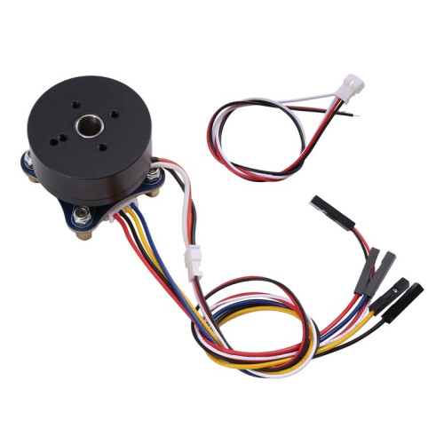 2804 Hollow Shaft Brushless  Motor with AS5600 Magnetic Encoder Hall Sensor Outer Rotor BLDC Motor Kit