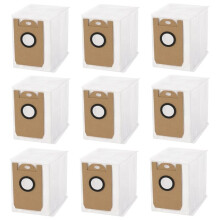 9pack Dust Bags Replacement for L8000 /Medion X20 SW+ MD 11415 Robot Vacuum Cleaner Bags Accessories