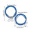 Car Tow Rope Auto Pull Roped Steel Wire Tow Ropd Traction Roping Trailer Pulls Rope with Hooks Car Emergency Tool A 7