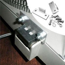 Kit de Reparación de la Tapa Antipolvo del Tocadiscos, Incluidos los Accesorios, para el Kit de Reparación de la Bisagra de la Tapa Antipolvo del