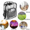 Heavy Duty Clear Backpack,Security Transparent School Backpack,See Through Bookbag For Work, Security Check And Travel 3