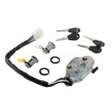 Kit de Cylindre de Serrure de Porte et Contacteur D'Allumage 4870001G2 pour D21 Pathfinder MT 2 Clés 1986-1996 4870001G26 4870075P25