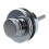 1 Pcs Flat  Chrome Strap Lock & 1 Pcs 1/4 Inch Chrome Cylinder Flush Mount Jack 2