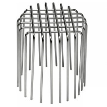 Gutter Guard Filtro per Grondaia Regolabile In Acciaio Inossidabile 304, Diametro 3,95" Altezza (4,73") Copertura per Scarico Sul Tetto Adatta A Tubi