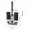 Bio Sponge Filter for Aquariums Water Purification System for Fish Tanks 100A 7
