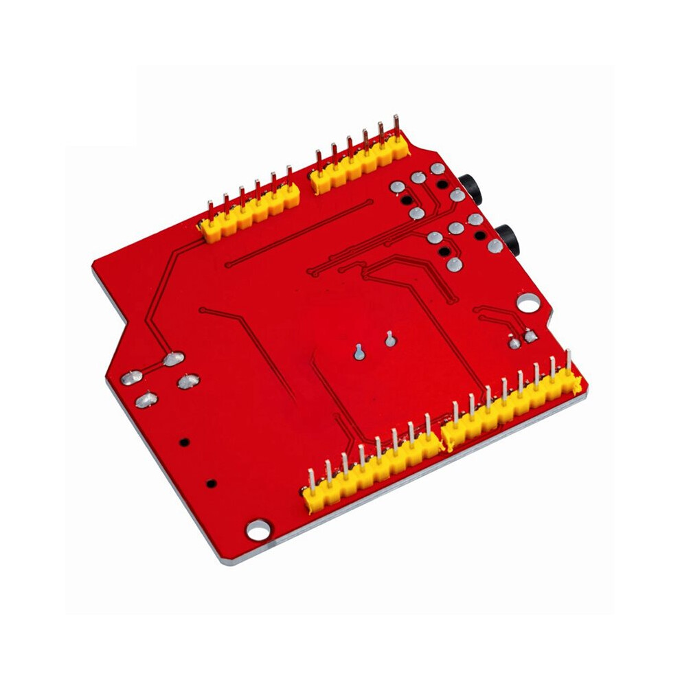 Stereo Audio Mp3 Player Shield Record Decode Development Board Module With Tf Card Slot For Diy Audio Recording Playback 4714078993794
