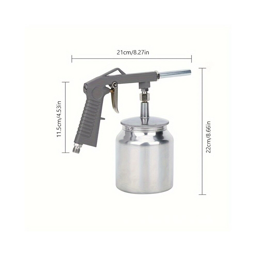 Portable Pneumatic Sandblaster 750Ml, 0.4Bar Handheld Sandblasting Tool For Diy Home Use 6031394936716