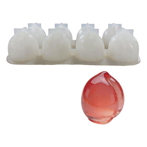 Moules pratiques en silicone à 8 espaces, idéaux pour la-4