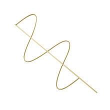 Eisen-Pflanzen-Klettergerüst-Unterstützung für-Gold