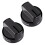 2Pcs Cooktop Knobs Replacement Parts For WFG320 WFG505 WFG510 1