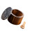 Rustics Wood Spice Dispenser Including Marble-Black Single cell 1