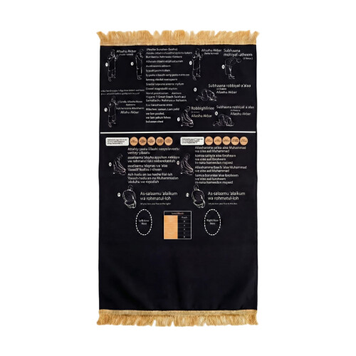 Foldable Prayer Mat For Meditations With Guidance Design Soft