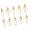 Accessoires en plastique de décoration de figurine de-Beige 1