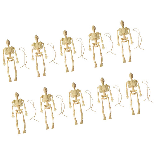 Accessoires en plastique de décoration de figurine de-Beige
