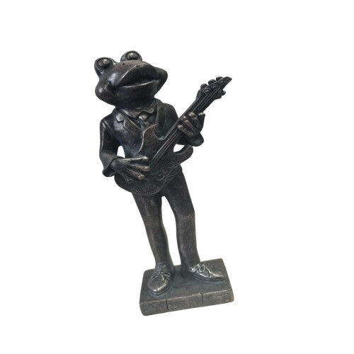 Sculpture miniature d'instrument de jeu d'animal pour-Guitare