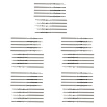 50Pcs Movement Watch Steel Stem Crown Kit Watch of Parts NH35 NH36 NH38 NH39 Movement Watch Stem Spare Parts